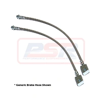 Rear Braided Extended Brake Hoses - Dual Hose (Navara NP300)