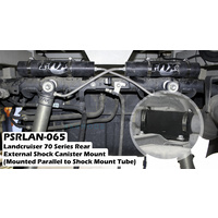 Rear External Shock Reservoir Mount - Shock Mount Tube (Landcruiser 70 Series)