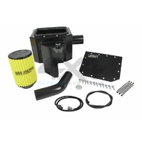 4in Stainless Snorkel and AirBox - Powdercoated Finish (Navara NP300)