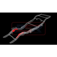 Chassis Side Weld On HD Engine Mounts - Suits OE 4 bolt Mount Only or HD Engine Mount (Patrol GQ-GU)