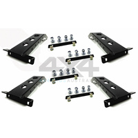 1/2 Height Baja Rack Leg - Set of 4 Wide Leg