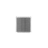 Transmission Oil Cooler 280x255x19mm -6AN Fittings 11in SPAL mounts