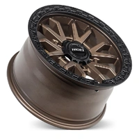 Raid Matt Black Bronze Wheels