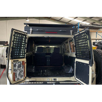 Rear Door Molle Plates (Landcruiser 78 Series)