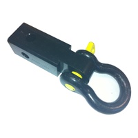 Recovery Tow Hitch w/SB607 Shackle - Black