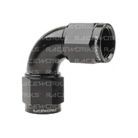 Female to Female Flare Swivel AN 90 Degree