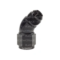 Female to Male Swivel Elbow AN 45 Degree