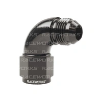 Female to Male Swivel Elbow AN 90 Degree