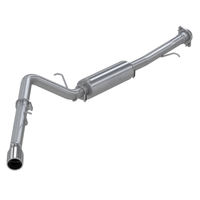 3" Cat Back, Single Side (Cadillac/Escalade 07-10) - Aluminized Steel - T304 Stainless Steel Tip