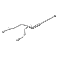 2.5" Cat Back, Dual Split Rear (Ram Hemi 1500 19-24)