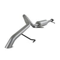 2.5" Cat Back, Single Rear, Off-Road Tail, No tip (FJ Cruiser 07-14)