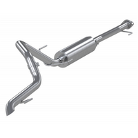 2.5" Cat-Back, High-Clearance Turn Down, Single Rear Exit (4Runner/Land Cruiser 04-24)