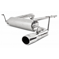 2.5" Cat Back, Single Rear Exit (Wrangler/Rubicon 12-18)