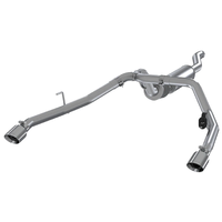 2.5" Cat Back, Dual Rear Exit (Gladiator 20-24)