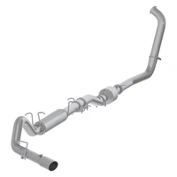 4" Turbo Back, Single Side Stock Cat Exit (F-250/350 03-07)