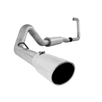 4" Turbo Back, Single Side Stock Cat Exit (Excursion 03-05)