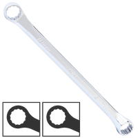 Double Ring Spanner - Long - Metric - 40° Offset - Individual