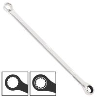 Box Drive Double Ring Spanner - Extra Long - SAE - 0° Offset - Individual