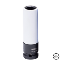 1/2" Drive Wheel Nut Impact Socket - 6pt Metric - Individual