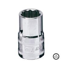 3/8" Drive Socket - 12pt SAE - Individual