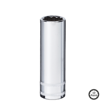 3/8" Drive Deep Socket - 12pt Metric - Individual