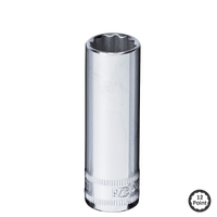 3/8" Drive Deep Socket -12pt SAE - Individual