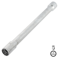 3/8" Drive Extra Long Magnetic Spark Plug Socket - Extra Long - 12pt Metric - Individual