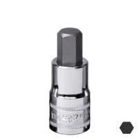 1/2" Drive Inhex Socket - Metric - 55mm Short - Individual