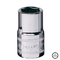 1/2" Drive Socket - 6pt SAE - Individual