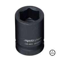 1/2" Drive Impact Socket - 6pt Metric - Individual