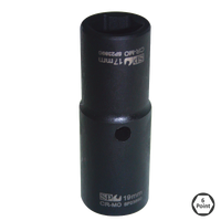 1/2" Drive Flip Impact Socket - Metric - Individual
