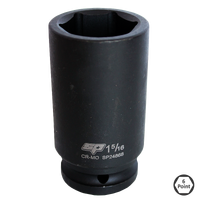 3/4" Drive Deep Impact Socket - 6pt SAE - Individual