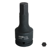 3/4" Drive Inhex Impact Socket - SAE - Individual