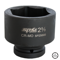 1" Drive Impact Socket - 6pt SAE - Individual