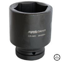 1" Drive Deep Impact Socket - 6pt Metric - Individual