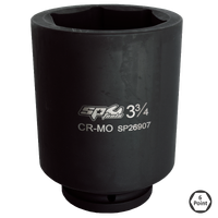 1-1/2" Drive Deep Impact Socket - 6pt SAE - Individual