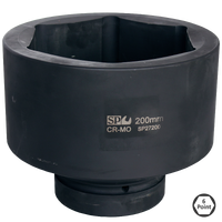 2-1/2" Drive Deep Impact Socket - 6pt Metric - Individual