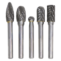 Burr - Individual - Tungsten Carbide - Tree - Radius Top - 10 x 25mm