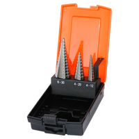 High Speed Steel - HSS Step Drill Bit Sets - 3pc