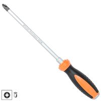 Go Thru Screwdriver - Heavy Duty - Phillips - Individual
