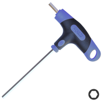 T-Handle Ball Drive Hex Key - Colour Coded - Metric - Individual