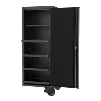 27" USA Sumo Series Side Cabinet - 4 Roller Shelves + 1 Fixed Shelf 