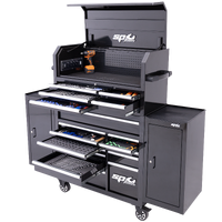 Sumo Series Power Hutch Tool Kit Combo with Side Cabinets - 579pc - Metric & SAE 