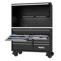 59" USA Sumo Series Roll Cab & Power Hutch Tool Kit - 631pc - Metric & SAE 