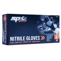Disposable Nitrile Black Gloves