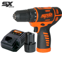 12v 10mm 2 Speed Drill Driver - 2.5Ah - SX Drive