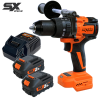 18v 13mm - 1/2" Brushless 2 Speed Hammer Drill Driver Kit - 5.0Ah X2 - SX Drive