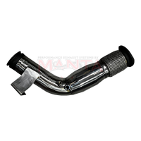 4in Turbo Back Dump Pipe With Cat, Sensors And Flex (Landcruiser 300 Series V6)