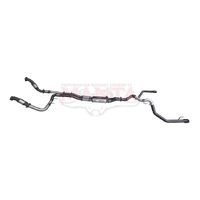 Twin 3in Turbo Back Exhaust with Hi-Flow Cats and Bimodal Integration (Next Gen Ranger Raptor V6 23+)