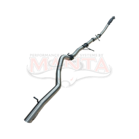 3in Turbo Back With Cat & Without Muffler (Pajero Sport QE, QF, QG 15-24)